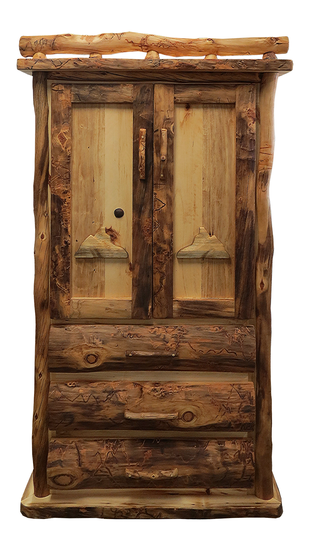 2, 3, or 4 Drawer Teton Armoire 2, 3, or 4 Drawer Teton Armoire